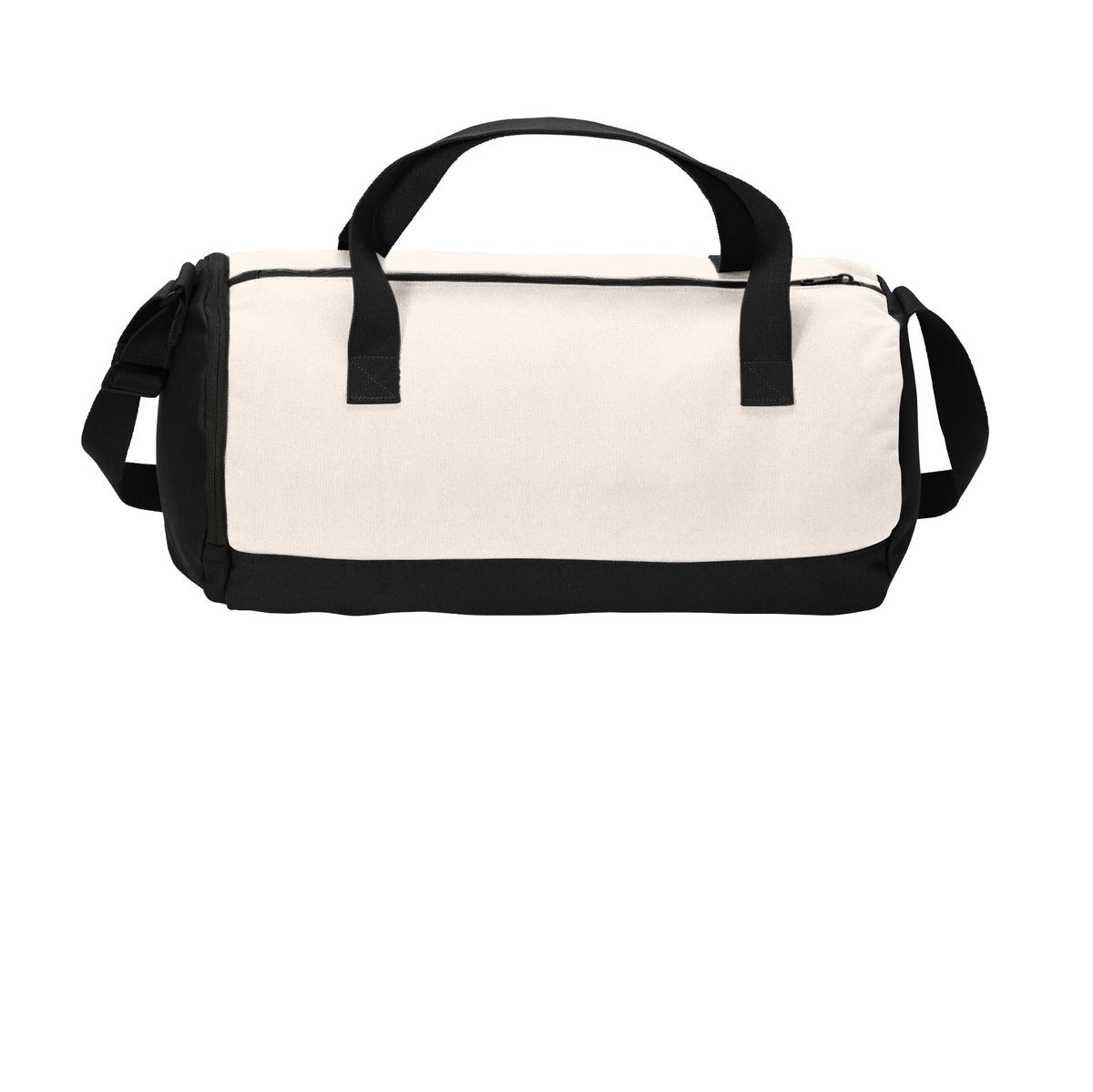 Port Authority-Port Authority ® Cotton Barrel Duffel BG814-MedTech-2